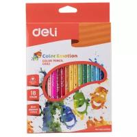 Deli Цветные карандаши Color Emotion, 18 цветов (EC00210), 18 шт