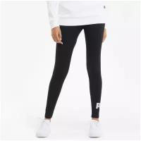 Леггинсы, PUMA ESS Logo Leggings, Женские, размер L; Black