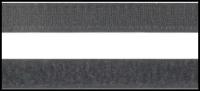 Контактная лента липучка велкро, пара петля и крючок, 20 мм, цвет серый, 5м