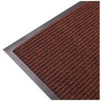 Коврик придверный, 120х180 см, прямоугольный, резина, с ковролином, коричневый, Floor mat, XTL-7002