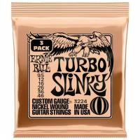 ERNIE BALL 3224 Nickel Slinky Turbo 3 Pack 9.5-46 - Струны для электрогитары Эрни Болл