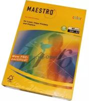 Бумага MAESTRO color А3, 80 г/м2, 500 л, интенсивная солнечно-желтая SY40