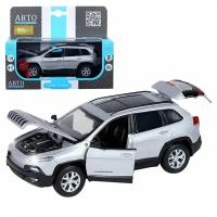 Модель 1:32 Jeep Cherokee, серебряный 1251498JB Автопанорама