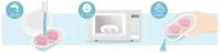 Пустышка Philips Avent ultra soft с футляром для хранения и стерилизации 2шт 0-6месяцев SCF222/02