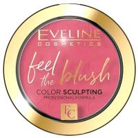 Румяна для лица EVELINE FEEL THE BLUSH тон 03 orchid