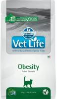 Farmina (Фармина) Vet Life Cat Obesity 1шт -400г при ожирении сухой для кошек