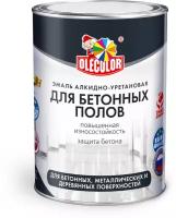 Эмаль для бетонных полов алкидно-уретановая OLECOLOR (Артикул: 4300002254; Цвет: Серый; Фасовка = 0,8 кг)