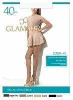 Колготки женские капроновые, GLAMOUR Edera 40 ден, цвет загар (daino), размер 5