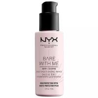 NYX professional makeup Праймер для лица Bare With Me SPF 30 Daily Protecting Primer, 75 мл, белый