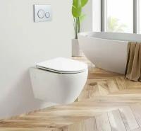 Чаша унитаза подвесного безободкового BelBagno BB046CH-TOR