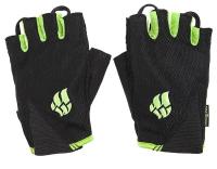 Перчатки для фитнеса Men's Training Gloves, XXL, Black/Green, MAD WAVE