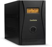 Блок бесперебойного питания ExeGate SpecialPro Smart LLB-2200. LCD. AVR. C13. RJ 2200VA/1300W, LCD, AVR, 6*IEC-C13, RJ4 EP285530RUS black
