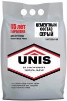 Цемент Unis 400 серый 5 кг