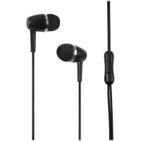 Наушники Red Line Stereo Headset SP08, вакуумные, микрофон, проводные, 1.2 м, черные