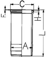 Гильза Volvo D16A d144.0 STD KS Kolbenschmidt 89868110