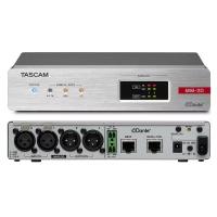 Tascam MM-2D-X Dante-Analogue конвертор с DSP Mixer, 2 MIC(+48V)/LIN входа и 2 линейных выхода с разъёмами XLR, питание PoE (Po