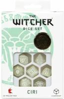 Набор кубиков для настольных ролевых игр Q-Workshop The Witcher Dice Set Ciri – The Lady of Space and Time, 7 шт