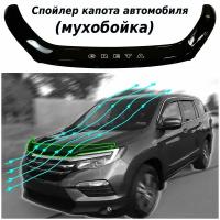 Спойлер капота (мухобойка) Hyundai Creta (2016-2021) 1 шт