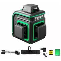 Лазерный уровень ADA instruments CUBE 3-360 GREEN PROFESSIONAL EDITION (А00573) со штативом