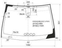 Стекло Лобовое (Датчик Дождя/ Молдинг) Opel Astra 04-13 / Astra Family 11-14 XYG арт. 6302AGNBLMVZ LFW/X