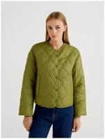 Куртка UNITED COLORS OF BENETTON, размер 40, зеленый