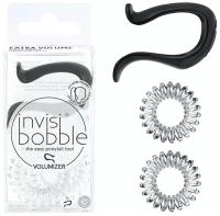 VOLUMIZER Pretty Dark набор аксессуаров для объёмной причёски Invisibobble