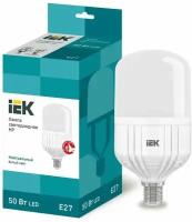 Светодиодная лампа Iek HP 50Вт 230В 4000К E27 LLE-HP-50-230-40-E27