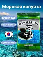 Чипсы Нори из морской капусты ДолГим, 6.5 г, Корея