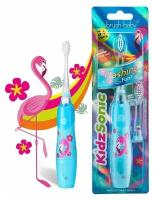 Brush-Baby KidzSonic звуковая зубная щетка Фламинго от 3 лет
