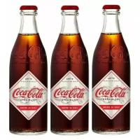 Газированный напиток Coca-Cola Specialty Apple & Elderflow со вкусом Яблоко и Бузина / 3 бутылки по 250 мл