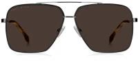 Солнцезащитные очки BOSS, серый, коричневый