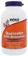 NOW Foods Quercetin with Bromelain 240 капсул
