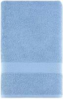 Полотенце банное махровое 30х50 Miranda Soft для рук и лица, светло-голубой