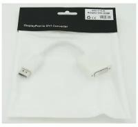 Переходник Display Port DisplayPort (m) - DVI (f), белый