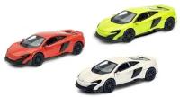 Машинка Welly McLaren 675LT Coupe (43757) 1:38, 19 см, микс