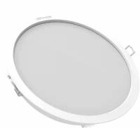 Светильник светодиодный Eco Class Downlight DL 840 WT 18Вт 4000К IP44 1710лм ДВО даунлайт кругл. встраив. ультратонкий LEDVANCE 4058075644274