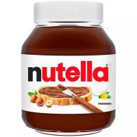 Паста ореховая с добавлением какао Nutella, 180 г, стеклянная банка, 8 шт