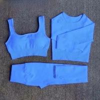Спортивный костюм Amore, размер 42-46, голубой