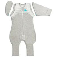 Спальный комбинезон (2 слой) Love To Dream Swaddle UP Transition Suit Original. Серый (Grey). Размер M (6-8,5 кг). Арт. L25 01 002 GRY M