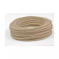 Провод витой Interior Wire 2х1.5 (капучино) арт.00313886-30м