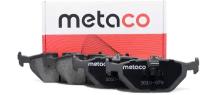 Колодки тормозные задние дисковые к-кт Metaco 3010-079