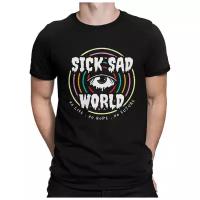 Футболка Dream Shirts Дарья - Sick Sad World Мужская черная XS