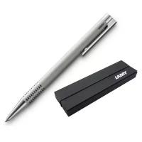 Ручка шариковая LAMY 206 logo, Матовая сталь, M16, 4026752