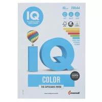 IQ Бумага цветная А4 250 л, IQ COLOR, 80 г/м2, 39,40,44,42,48 по 50 л