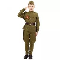 Костюм солдата с брюками галифе (10826) 122 см