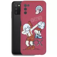 Защитный чехол Kaws для Samsung Galaxy A03s / Накладка / бампер с защитой камеры LUXO на Самсунг Галакси А03с