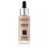Тональная основа для лица Eveline Cosmetics Liquid Control т.030 Sand beige 32 мл