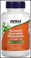 Капсулы NOW Turmeric Curcumin Phytosome, 110 г, 60 шт