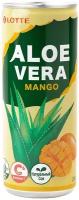 Освежающий напиток Aloe Vera(Алоэ-Вера) Манго (Lotte) 0,24 ж/б х30шт