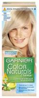 Крем-краска для волос Garnier Color Naturals c 3 маслами, тон 111, Платиновый блонд